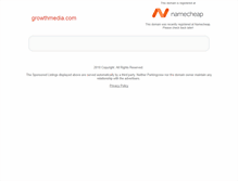 Tablet Screenshot of growthmedia.com